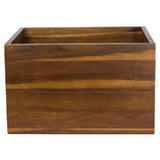 Steelite 6525TW313 Reversible Buffet Crate 12.75" X 10.5" X 8.0" Creations Wood
