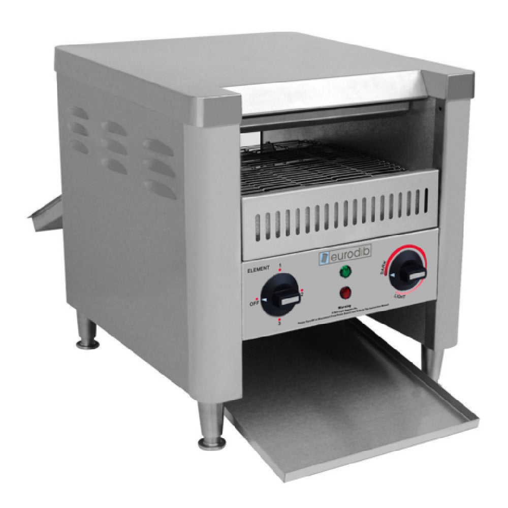 Eurodib USA SFE02700120 - Conveyor Toaster, 300 Slices/hr, 120V