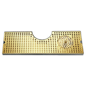 Micro Matic DP-MET-T-PVD-34GR-Z Drip Tray Trough Surface Mount 34"W X 8-1/2"D