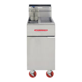 American Range AF25-DS_LP Fryer Floor Model Gas 25 Lb. Fat Capacity