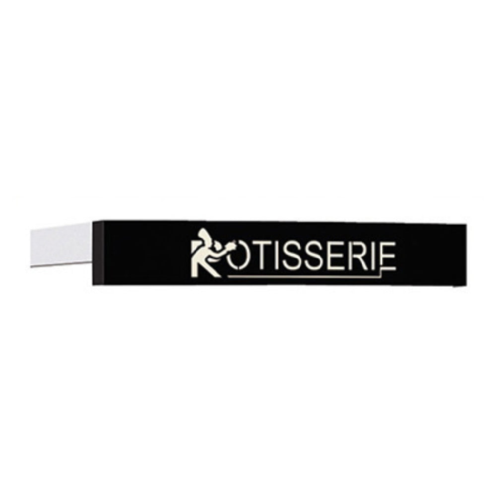Rotisol 975BDE Roof With Illuminated "Rotisserie" Sign (or Custom Lettering Or Logo For Additional Charge)