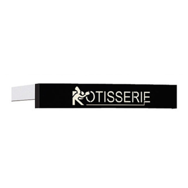 Rotisol 975BDE Roof With Illuminated "Rotisserie" Sign (or Custom Lettering Or Logo For Additional Charge)