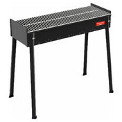 Omcan 47310 Painted Steel Charcoal BBQ Grill 31.5" H X 31.5" W X 12.6" D With Stainless Steel Brazier