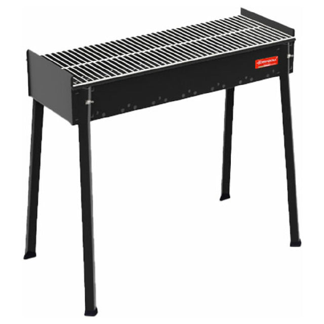 Omcan 47310 Painted Steel Charcoal BBQ Grill 31.5" H X 31.5" W X 12.6" D With Stainless Steel Brazier