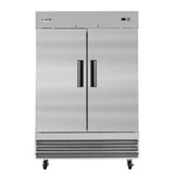 Koolmore RIR-2D-SS - Refrigerator, Reach In, Two-section