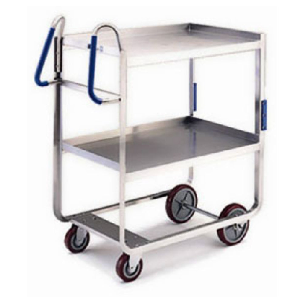 Lakeside 7020 Ergo-One® Heavy Duty Utility Cart 2-tier Open Design