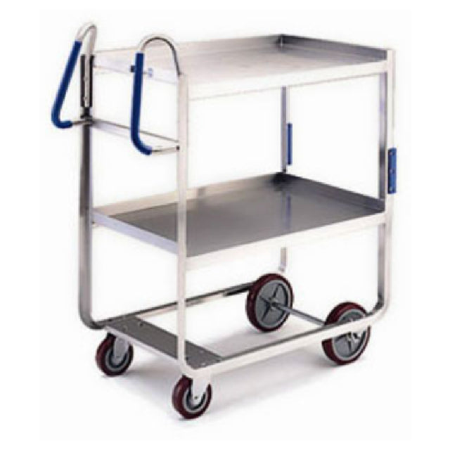 Lakeside 7020 Ergo-One® Heavy Duty Utility Cart 2-tier Open Design