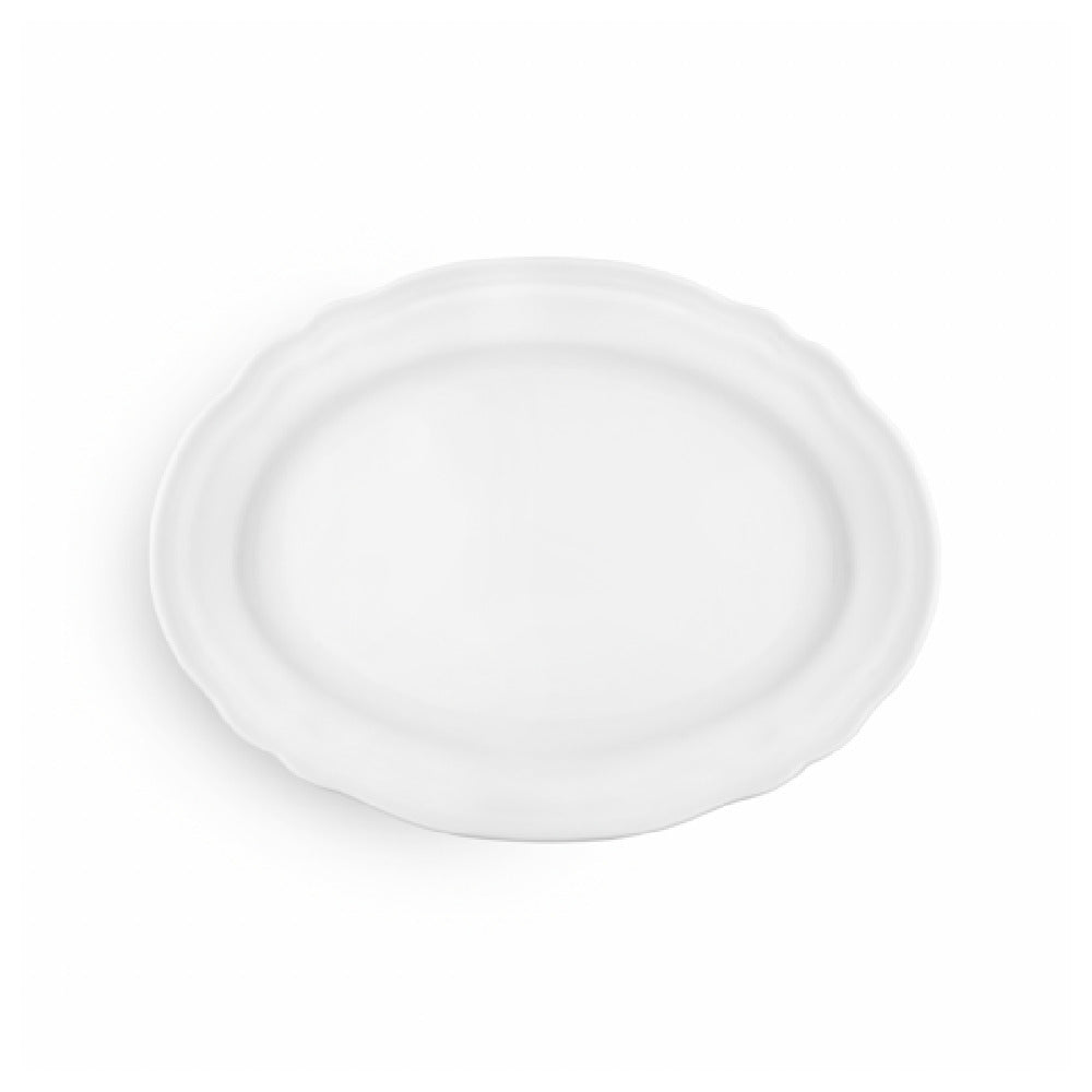 Arc Cardinal FP311 Arcoroc Athena Oval Platter (L:13.0'' X W:9.75'') High Alumina Porcelain