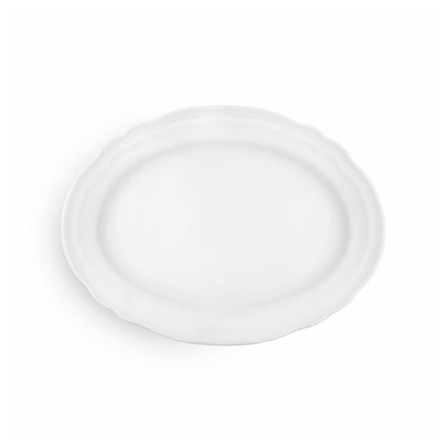 Arc Cardinal FP311 Arcoroc Athena Oval Platter (L:13.0'' X W:9.75'') High Alumina Porcelain
