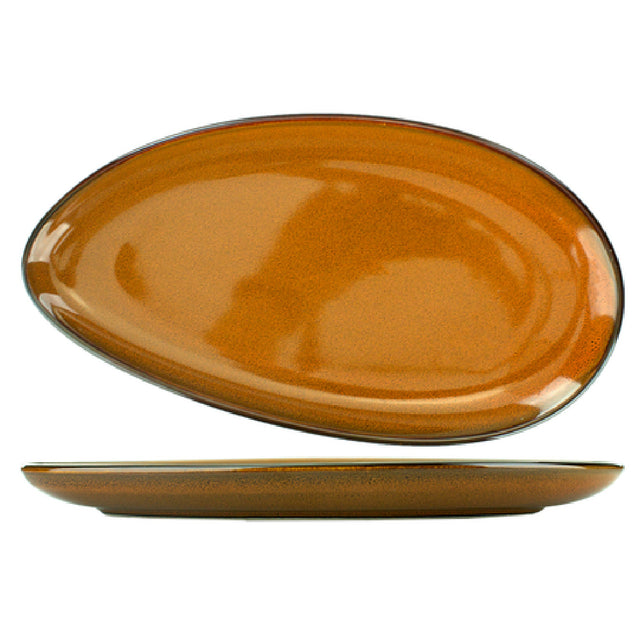International Tableware LU-12-TA Platter 10" X 5-1/2" Oval
