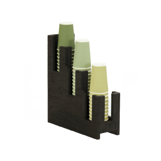 Cal-Mil 23434-13 Brooklyn Vertical Cup Holder 3 Section 5"W X 13"D X 15"H