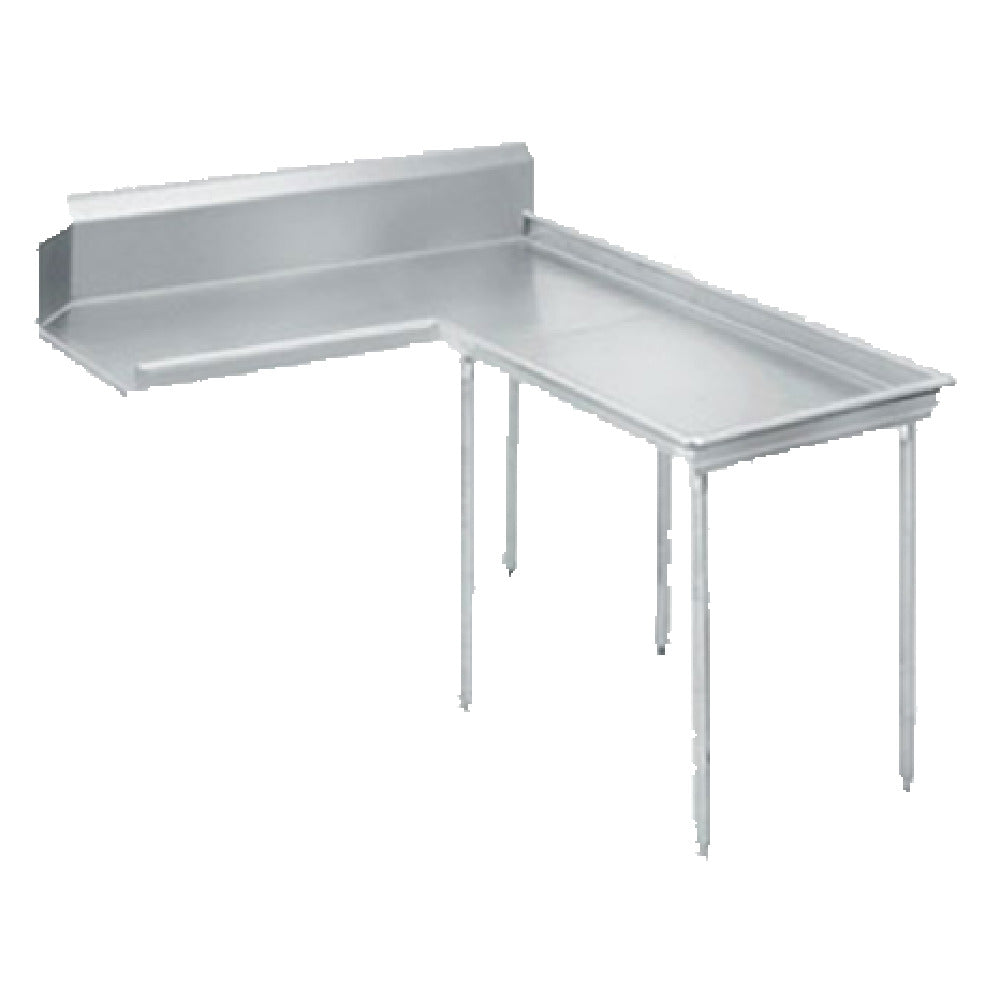 Advance Tabco DTC-G60-48R Island-Clean Dishtable Island Style L-shaped