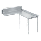 Advance Tabco DTC-G60-48R Island-Clean Dishtable Island Style L-shaped