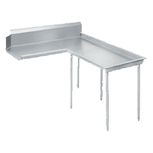 Advance Tabco DTC-G60-48R Island-Clean Dishtable Island Style L-shaped
