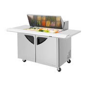 Turbo Air TST-48SD-18-E-N Super Deluxe Sandwich/Salad Mega Top Unit Extended Countertop