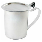 Omcan 80819 10 Oz Stainless Steel Server With Stackable Cover