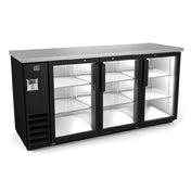 Kelvinator KCHBB72G (738274) Back Bar Cooler 73"W Self-contained Side Mounted Refrigeration