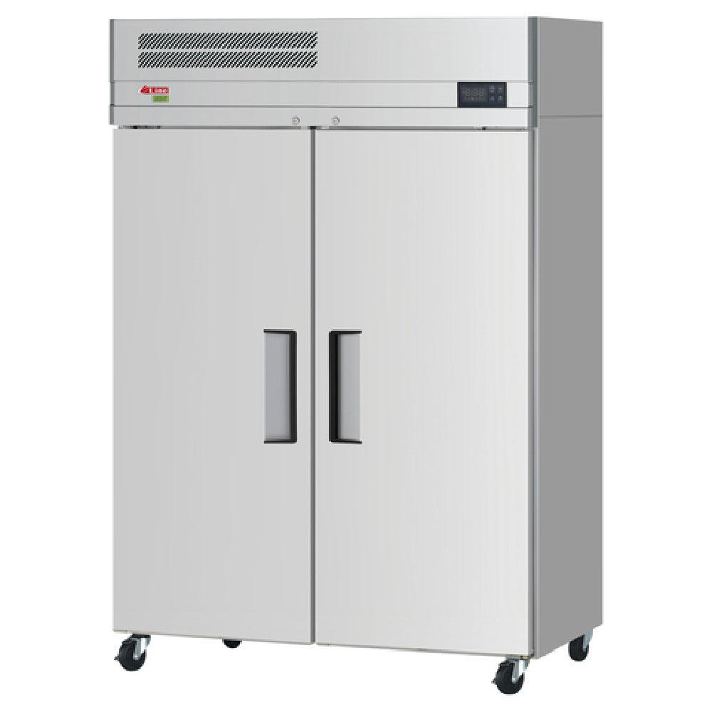 Turbo Air ER47-2-N6-V E-line Refrigerator Reach-in Two Section