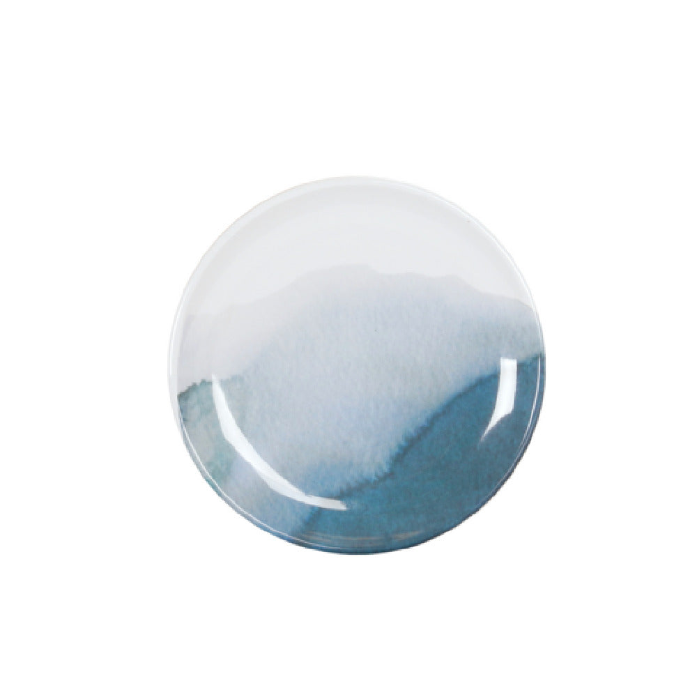 Cal Mil 22351-7-117 Pacifica Plate 7" Dia X 3/4"H Round