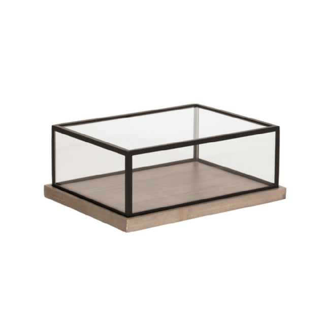 Cal Mil 3648-1520-110ND Presentation Box 20"W X 15"D X 8"H Gray-Washed Pine Wood Construction