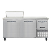 Continental Refrigerator RA68SN8 Refrigerated Base Shallow Depth Sandwich Unit
