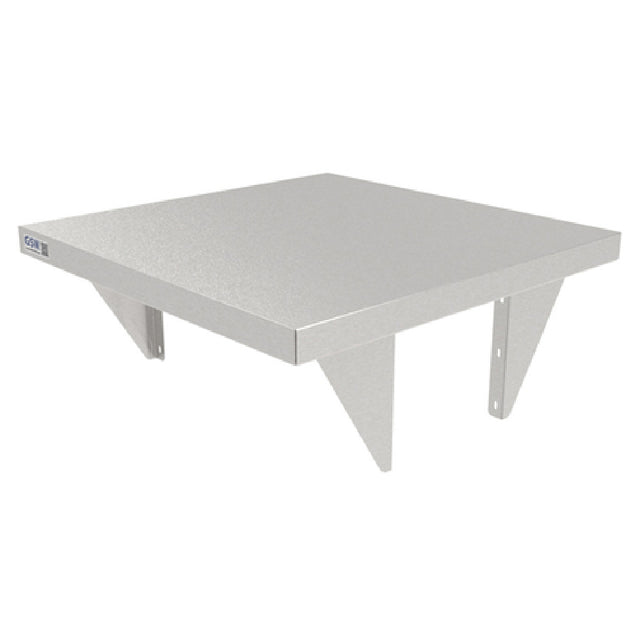 GSW USA WS-PT24144 Pass Through Shelf 144"W X 24"D X 5-1/2"H Turned Down Edges