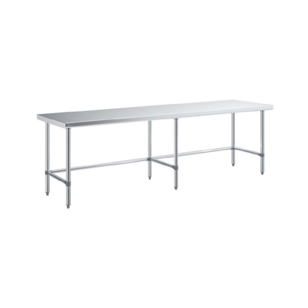 Sapphire Manufacturing SMTEO-36120G Worktable 120"W X 36"D X 35"H 18/430 Stainless Steel