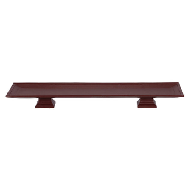 Bon Chef 80161BLKSPKLD Tray 33-1/8" X 9-5/8" X 3-5/16"H Rectangular