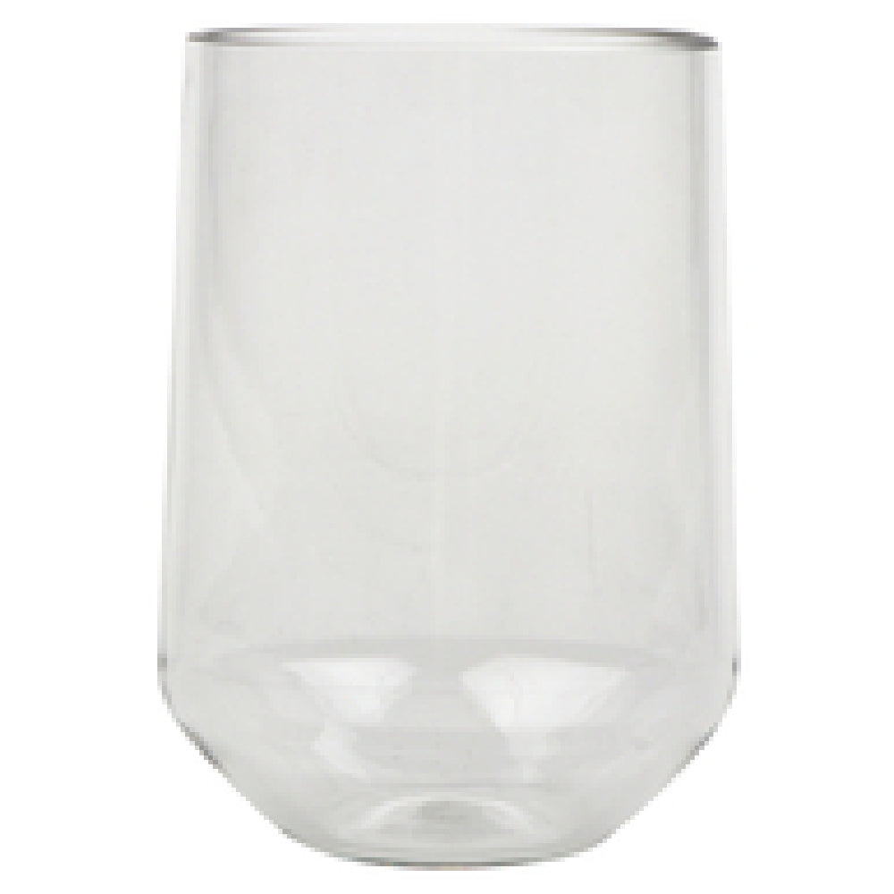 GET Enterprises SW-2003-CL Via Tumbler 12 Oz. 2-7/8" Top Dia. X 4-2/5"H