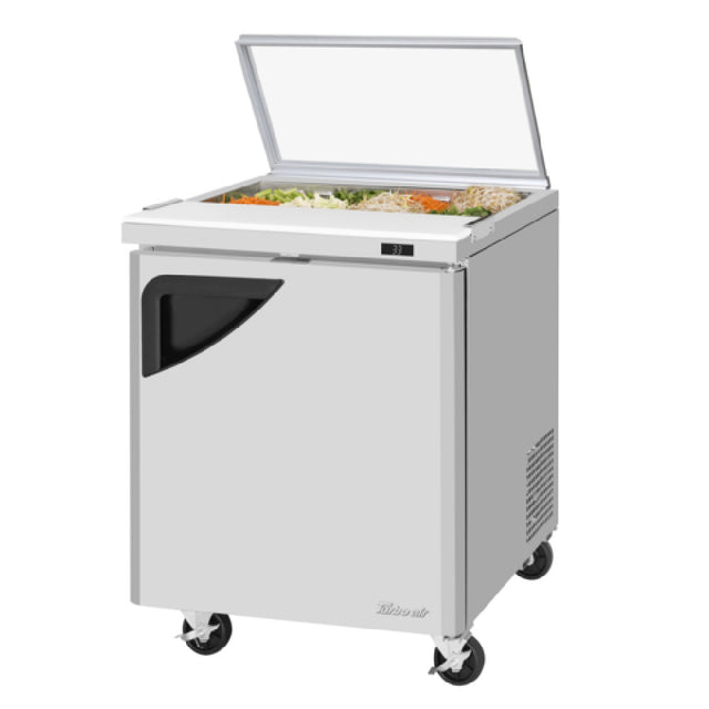 Turbo Air TST-28SD-N-GL Super Deluxe Sandwich/Salad Unit With Glass Lid One-section