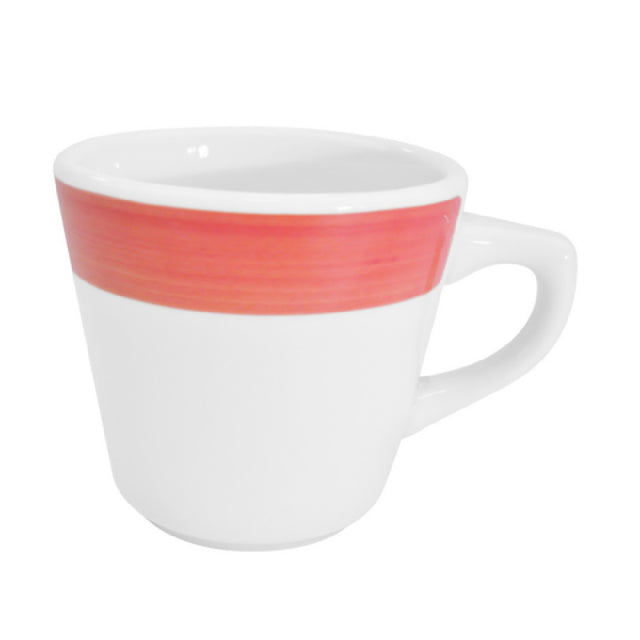 CAC China R-1-R Rainbow Coffee Cup 7-1/2 Oz. 3-1/4" Dia. X 3"H
