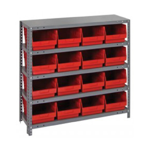 Quantum 1839-208_BLUE - Shelving Unit, 18"D X 36"L X 39"H, Heavy Duty