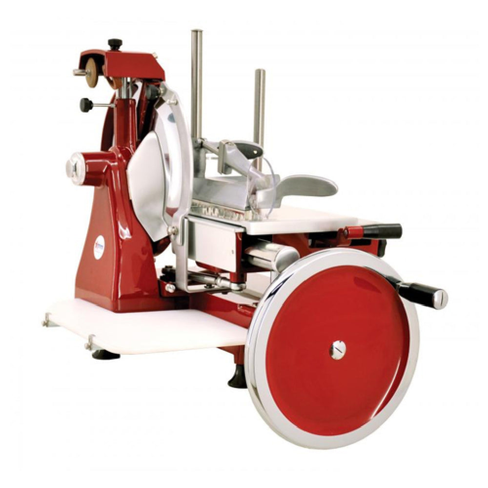 Omcan 13634 (MS-IT-0300-M) Trento Volano Meat Slicer Standard Flywheel Fully Hand-operated
