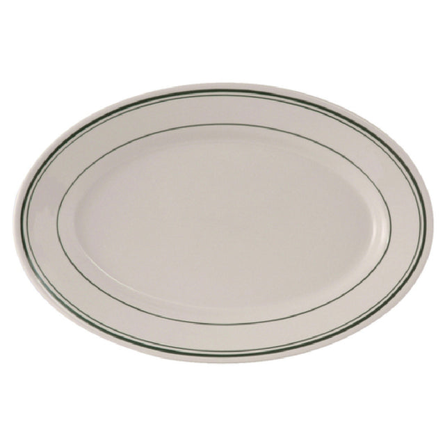 Tuxton TGB-043 Platter 14-1/8" X 10" Oval