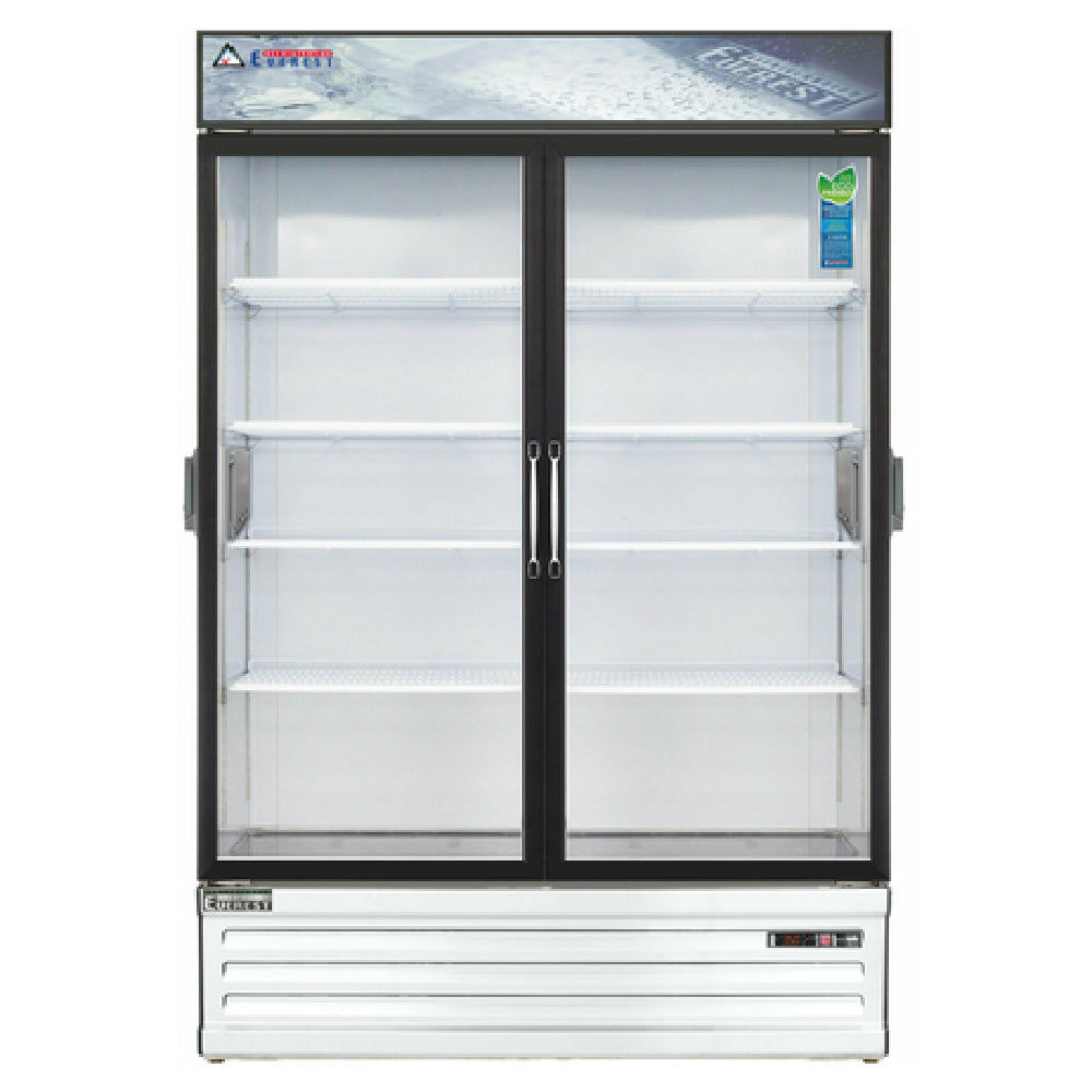 Everest Refrigeration EMSGR48C Reach-In Glass Door Chromatography Refrigerator