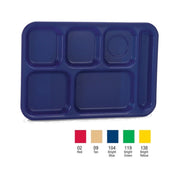 Vollrath 2614-04 School Compartment Tray Rectangular 13-3/4"W X 9-3/4"D