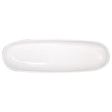 International Tableware FA-432 Canoe Platter 17-7/8"W X 5-1/2"D X 1-5/8"H Oval
