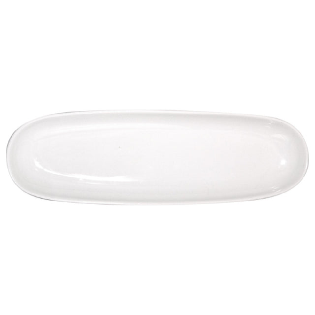 International Tableware FA-432 Canoe Platter 17-7/8"W X 5-1/2"D X 1-5/8"H Oval