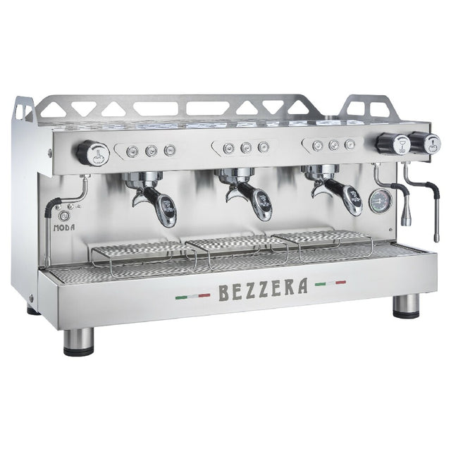 AMPTO MODA DE3 - Bezzera MODA Espresso Machine, Automatic, 3-group