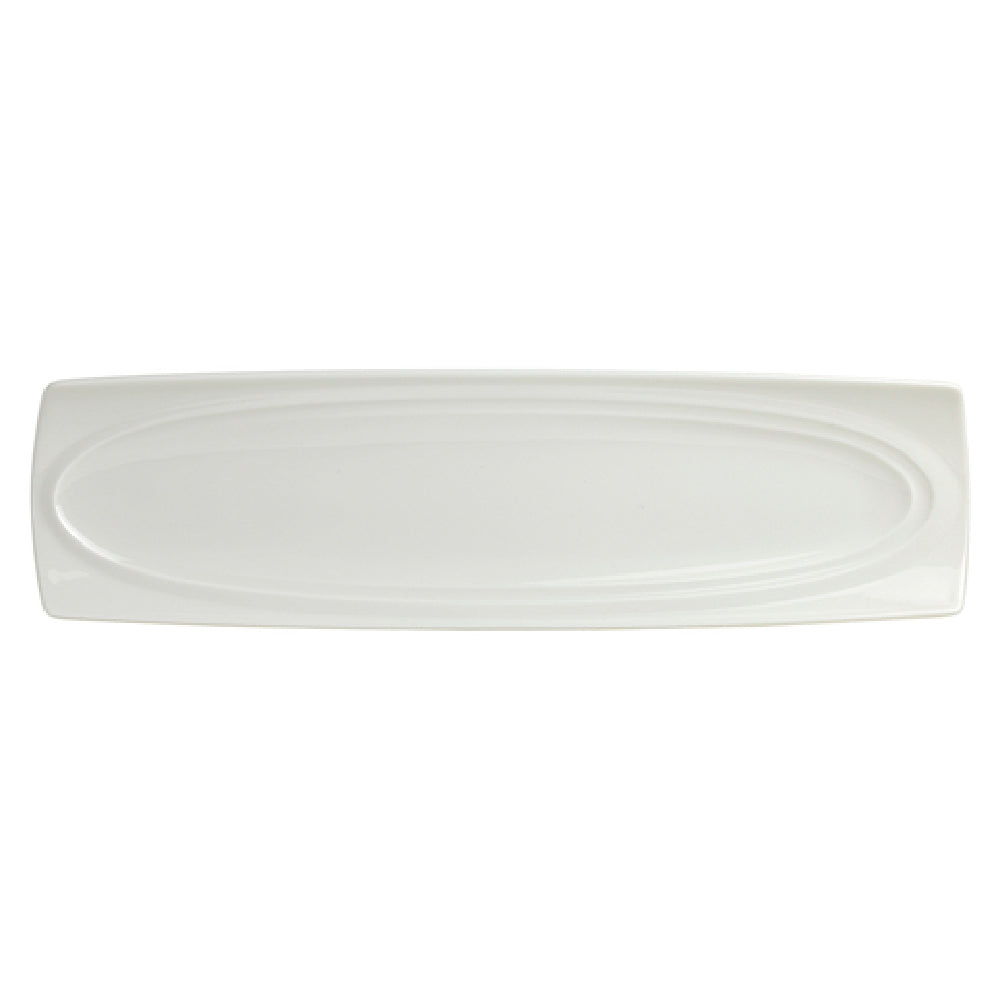 Steelite 62103ST1090 Rectangle Tray 15.0" X 4.125"Reverb Royal Porcelain