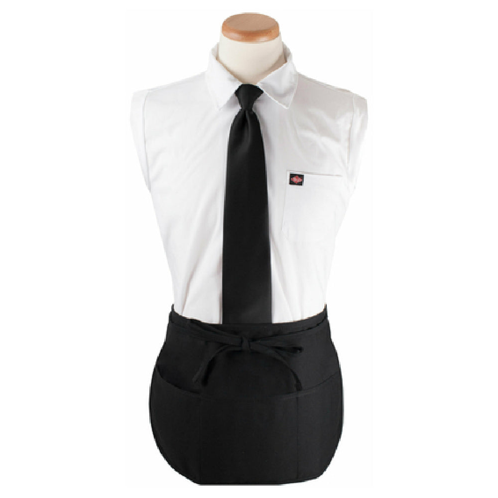 John Ritzenthaler Company 3PWACRBK Chef Revival® Reversible Waist Apron 20-1/2" X 12" Long