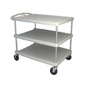 Metro MY2636-35G Quick Ship MyCart™ Series Utility Cart (3) Shelves Open Base