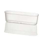 JB Prince RB426 Eclair Mold Cup 4 Oz. 5.4"W X 1.5"D X 1.6"H
