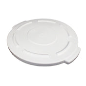 Royal Industries DIN 100201 Lid For 10 Gallon Can White NSF STD 2 Listed