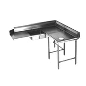 Eagle SDTCR-72-16/4 Soiled Dishtable Corner Design 72" Machine To Corner