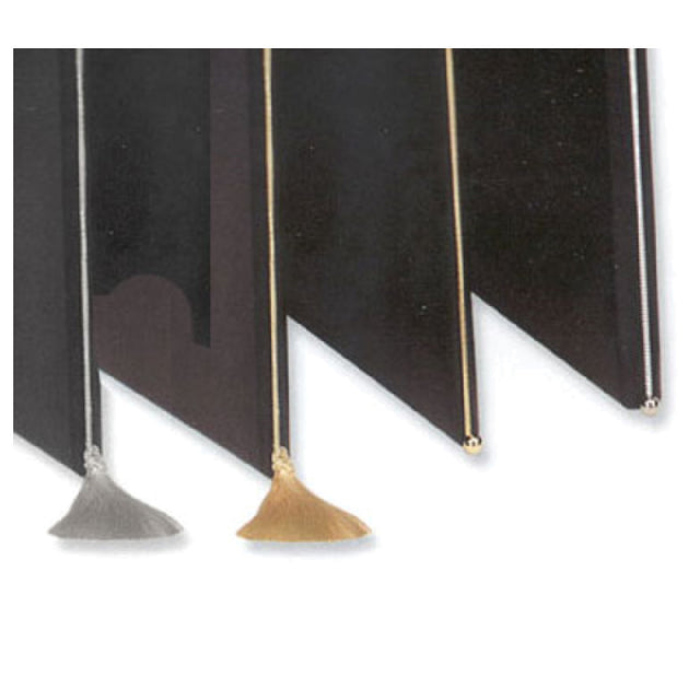 Risch 10'' GOLD BALL Gold Elastic Cord With Gold Ball 10" Allow 1" For Stretch (100 Per Pack)