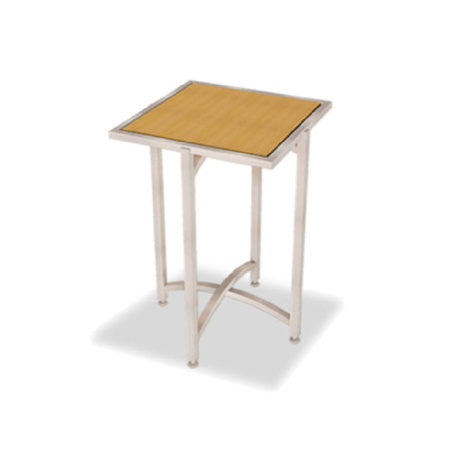 Forbes Industries 7021L-48 EcoFlex Elite Lam Series Table Square 24"W X 24"D X 484"H