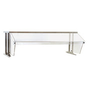 Eagle BS2-HT4-IL Buffet Shelf 63-1/2" With Infrared Bullet Lamps & Sneeze Guard- Both Sides