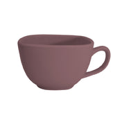 CAC China KC-1-PLM Color Arts Coffee Cup 8 Oz. 3-3/4"L X 3-3/4"W X 2-1/2"H