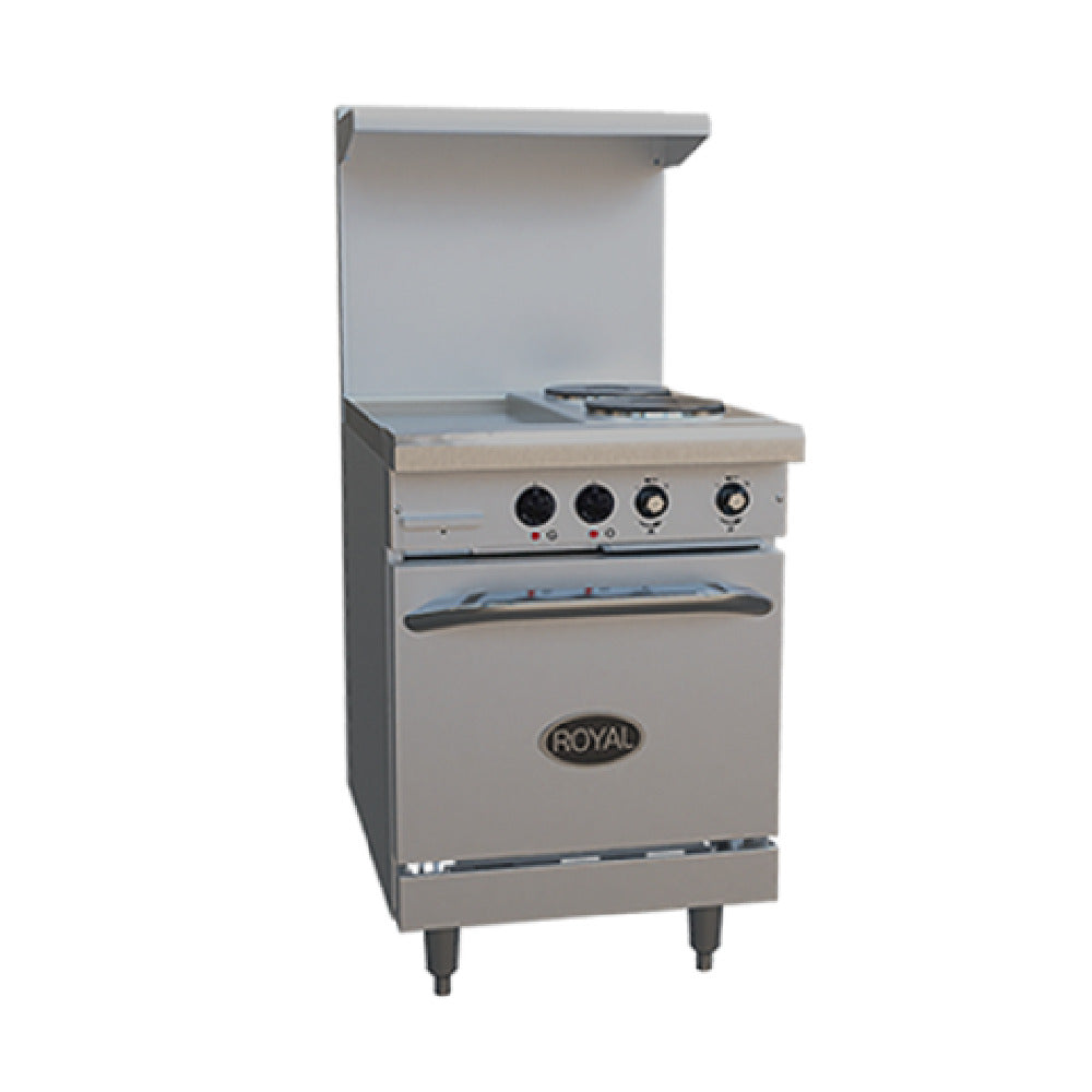 Royal Range Of California RRE-2GT12_208/60/1 Restaurant Range Electric 24"